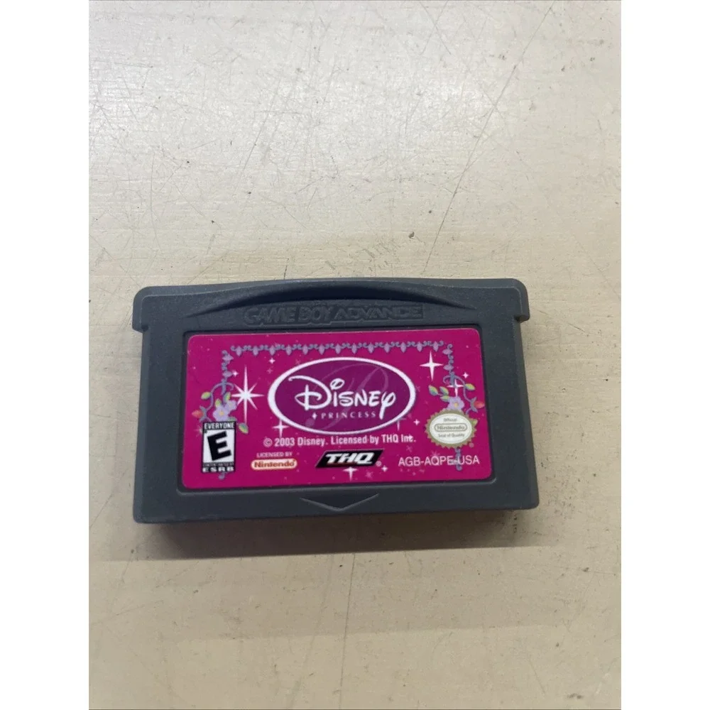 Disney Princess Game Boy Advance Cartridge Only Untested